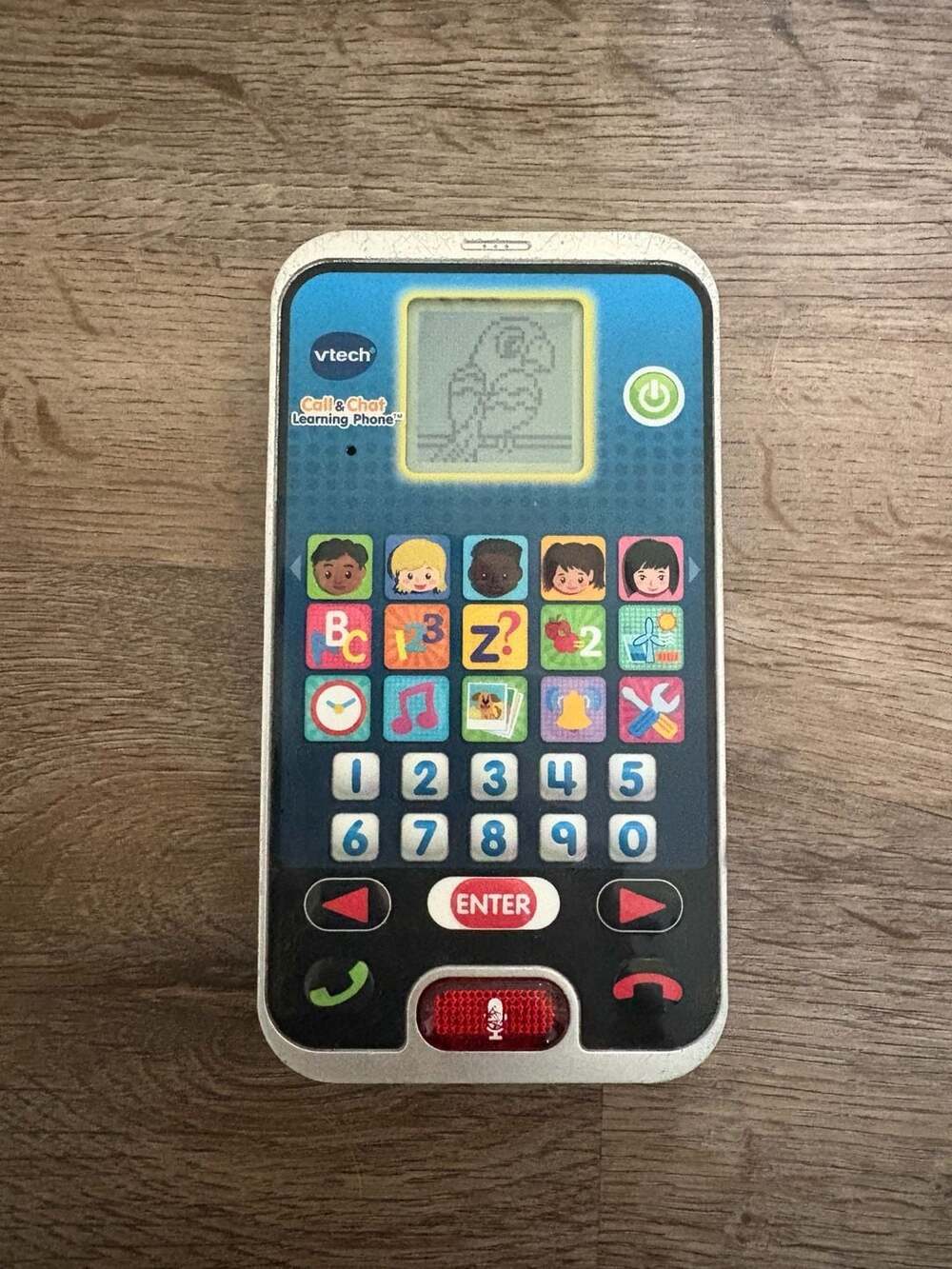 VTech Call & Chat Learning Phone Educational Toddler Toy - Picture 1 of 2